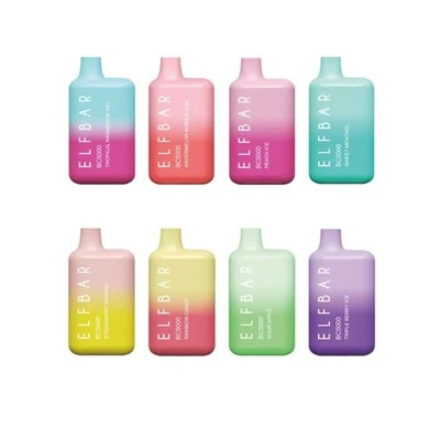 ElfBar BC5000 - 13ml Vape descartável recarregável - 5%
